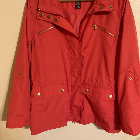 Style & co. rain resistant jacket - Picture 2 of 5